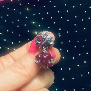 Tory Burch Silver Earrings